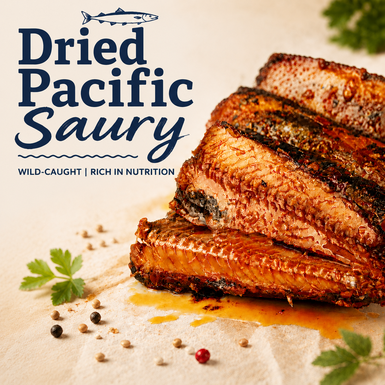 Dried Pacific Saury | Blood Sugar, Cholesterol & Heart Health Support-EDC