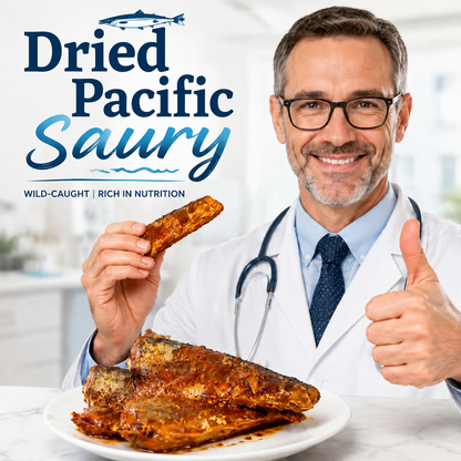 Dried Pacific Saury | Blood Sugar, Cholesterol & Heart Health Support-EDC