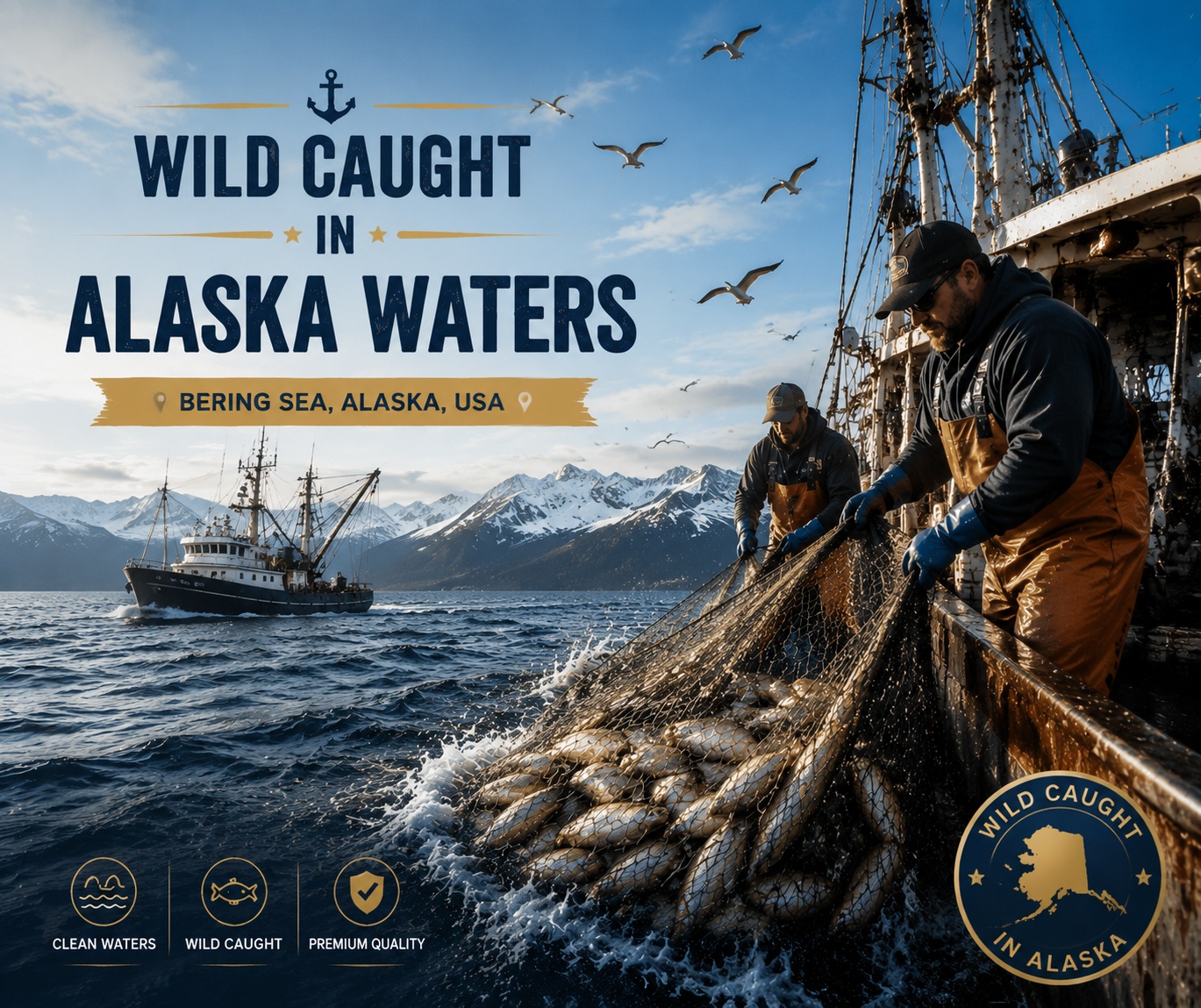 High-protein ready-to-eat deep-sea fishcrisps-EDC