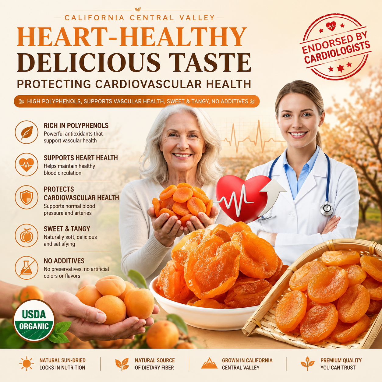California SpecialtyDried Apricots-CDE